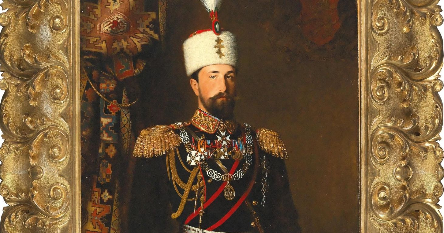 Портретът на княз Александър I Батенберг