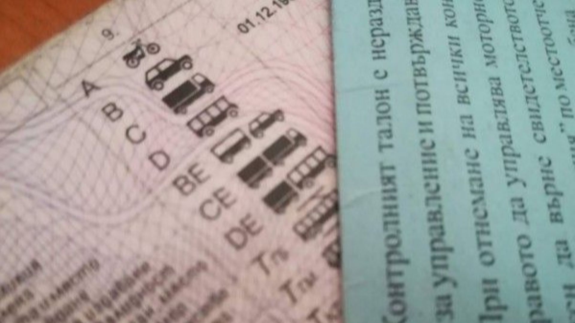 Срокът на валидност на свидетелството за управление на моторно превозно