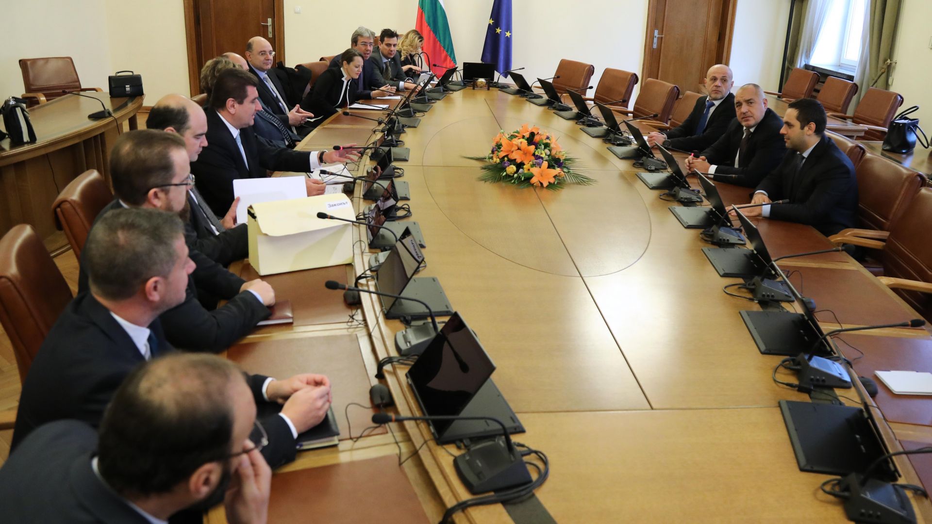 Министър председателят Бойко Борисов се срещна с представители на Българската