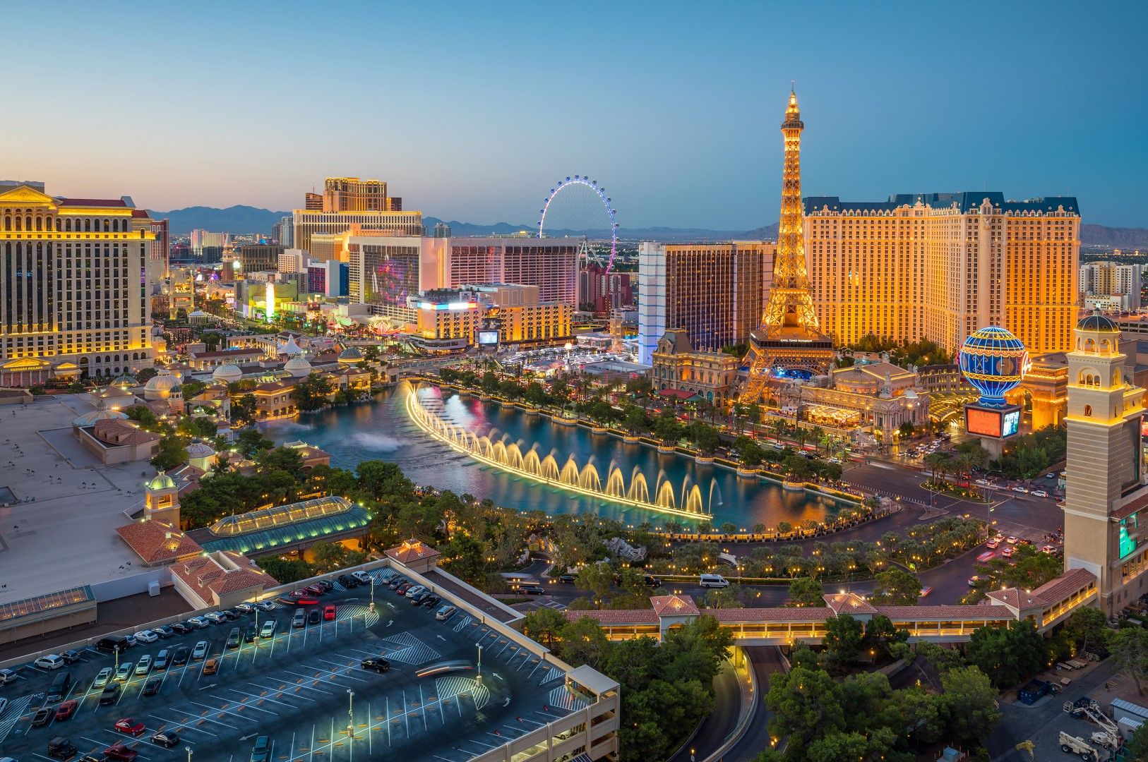 Лас вегас е сред най-посещаваните от туристи градове в САЩ