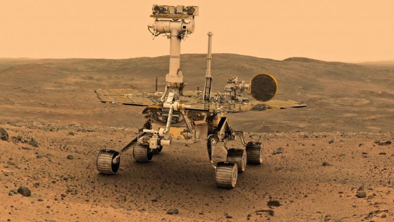 НАСА разкри последната снимка на марсохода "Опортюнити"