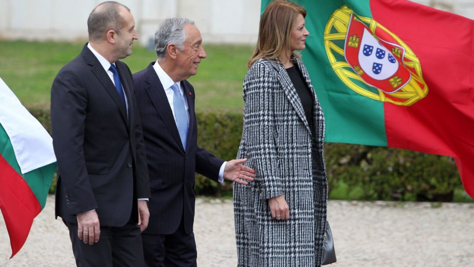 Радев и съпругата му бяха приети от президента на Португалия (снимки)
