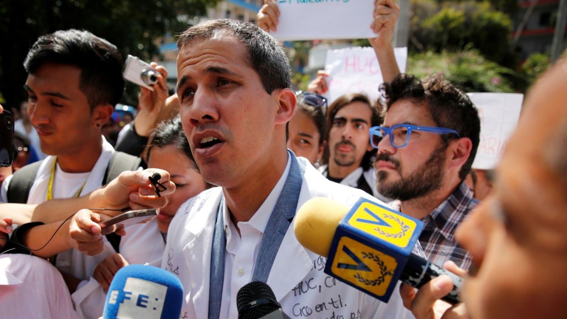 Още непознат на венецуелците в началото на януари 35 годишният председател