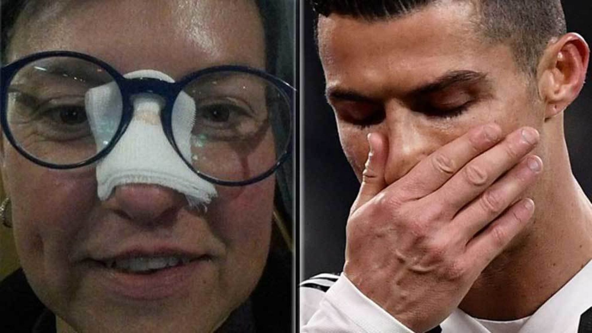 Роналдо разби носа на жена, извини се подобаващо