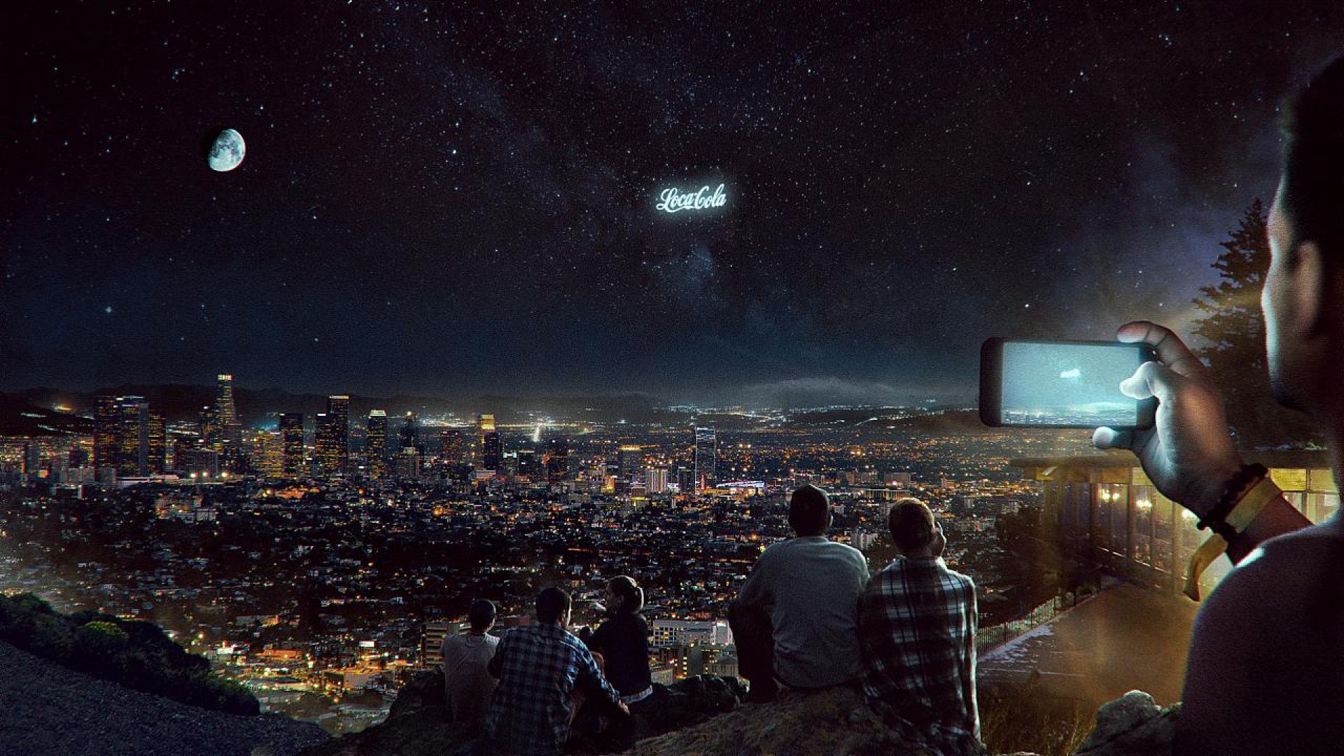 Реклами в небето развихрят спор кой е собственик на космоса