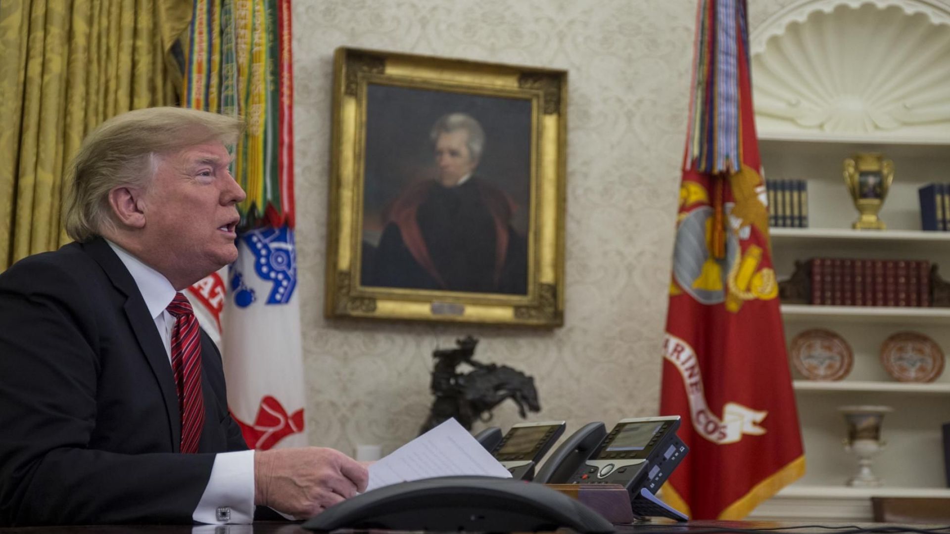 Доналд Тръмп изненадващо обяви че част от американските военни в