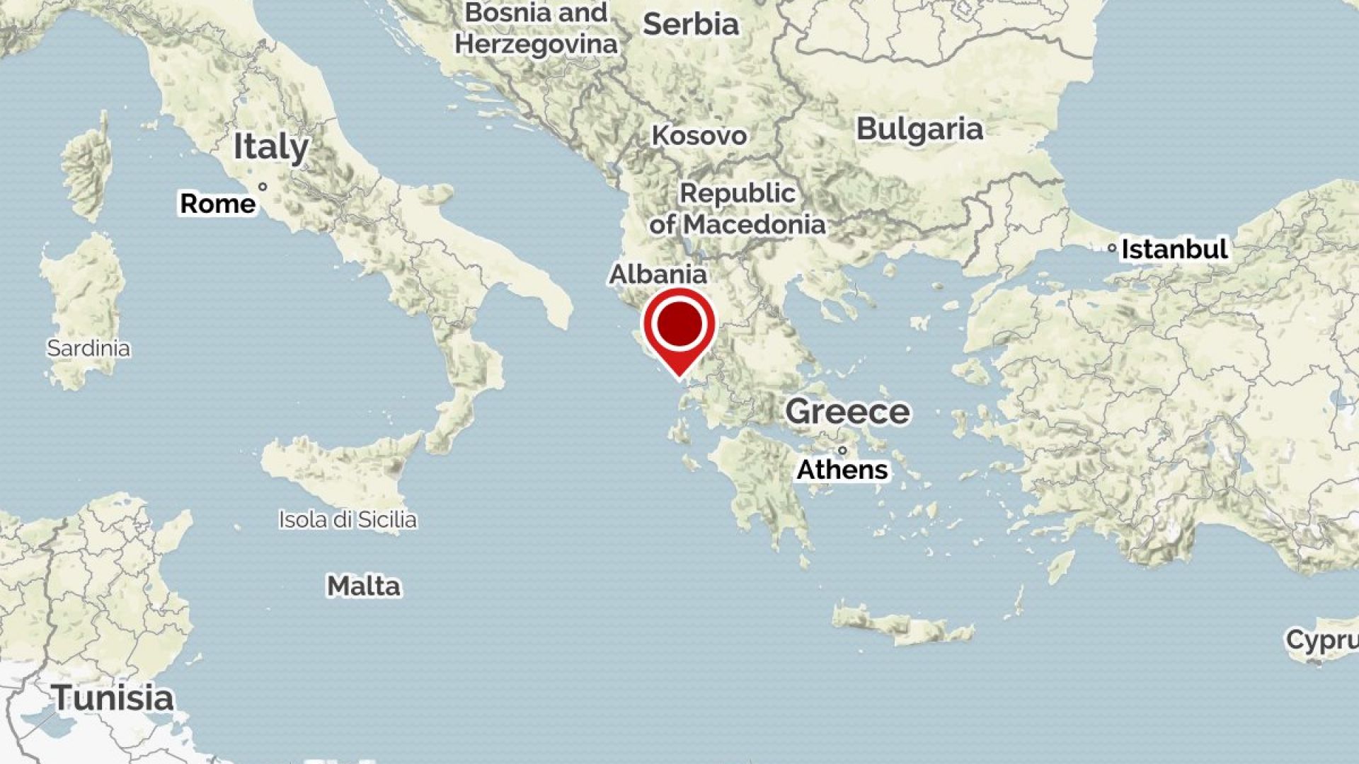 Земетресение с магнитуд от 5,2 по Рихтер в Югозападна Гърция,