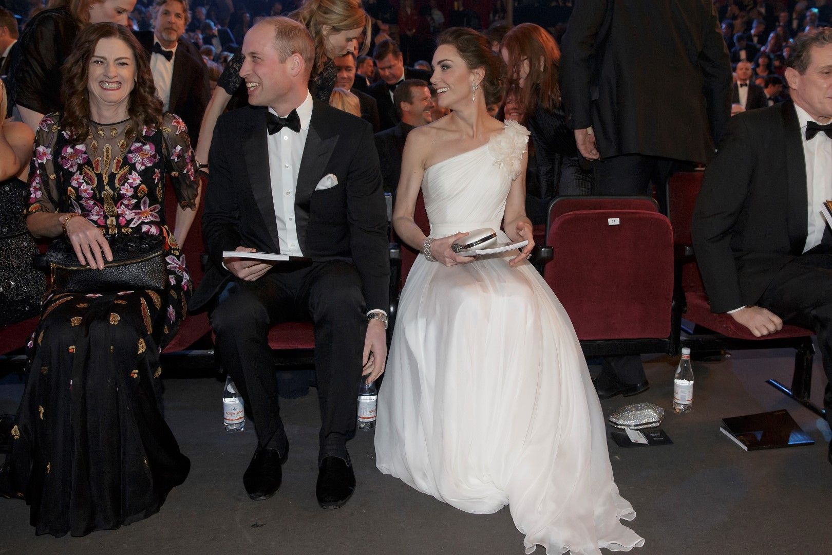 Принц Уилям и Катрин на наградите БАФТА