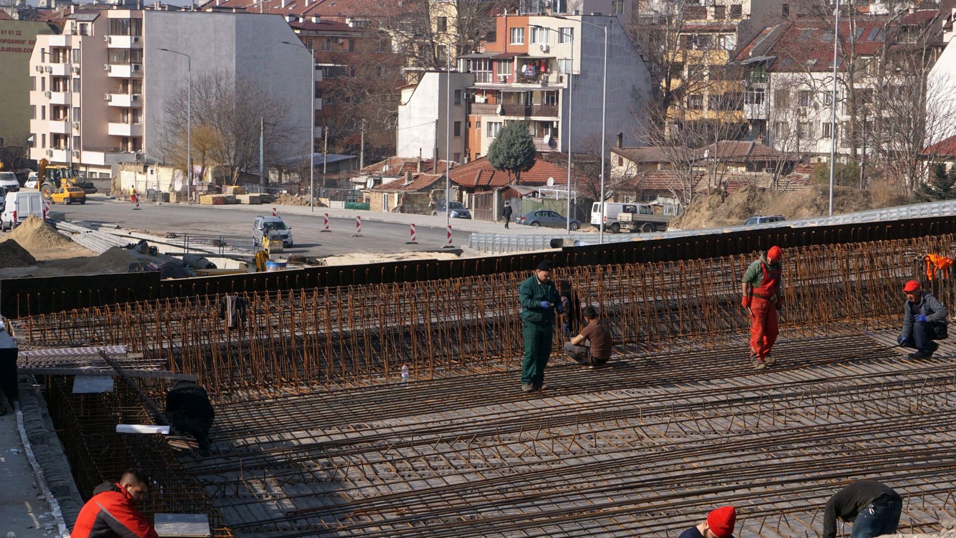 Във връзка с изграждането на бул Васил Левски е затворен