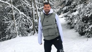 Григор се зареди с разходки из родината, преди да се прибере в Монте Карло