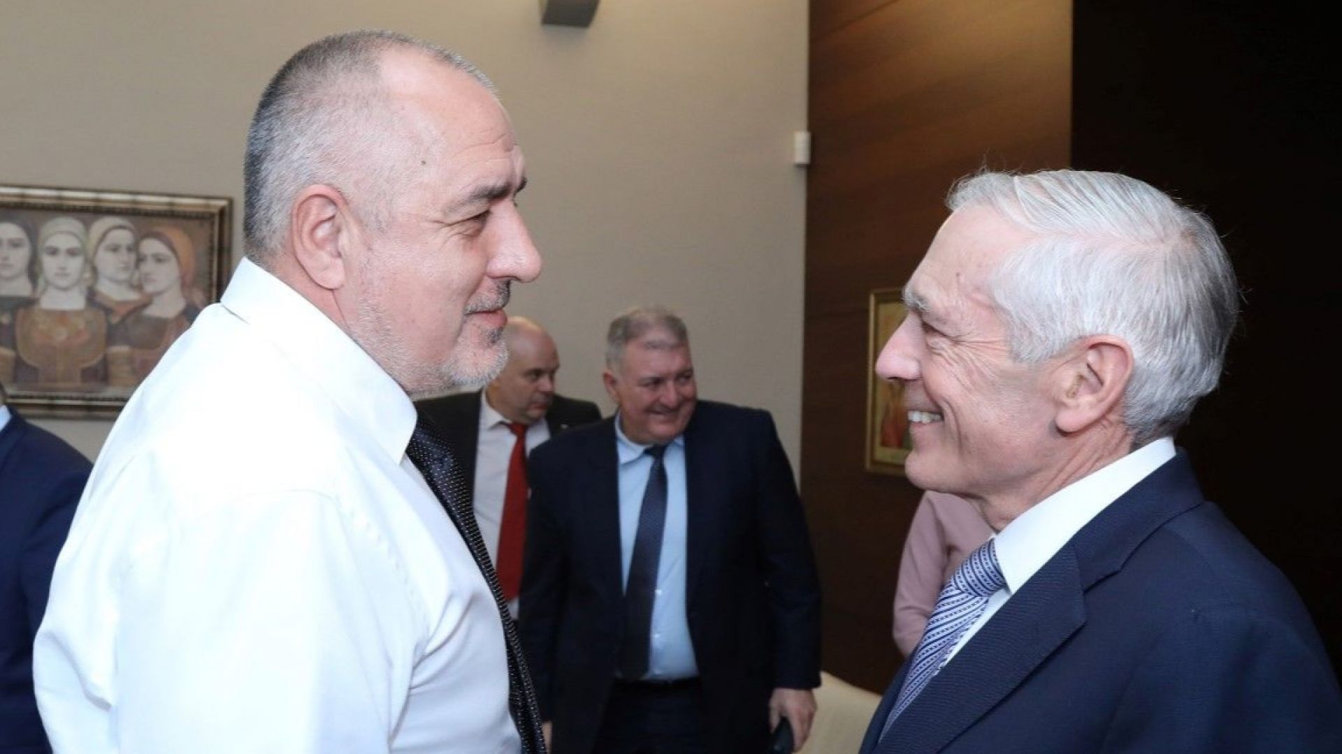 Министър председателят Бойко Борисов се срещна с ген Уесли Кларк бивш