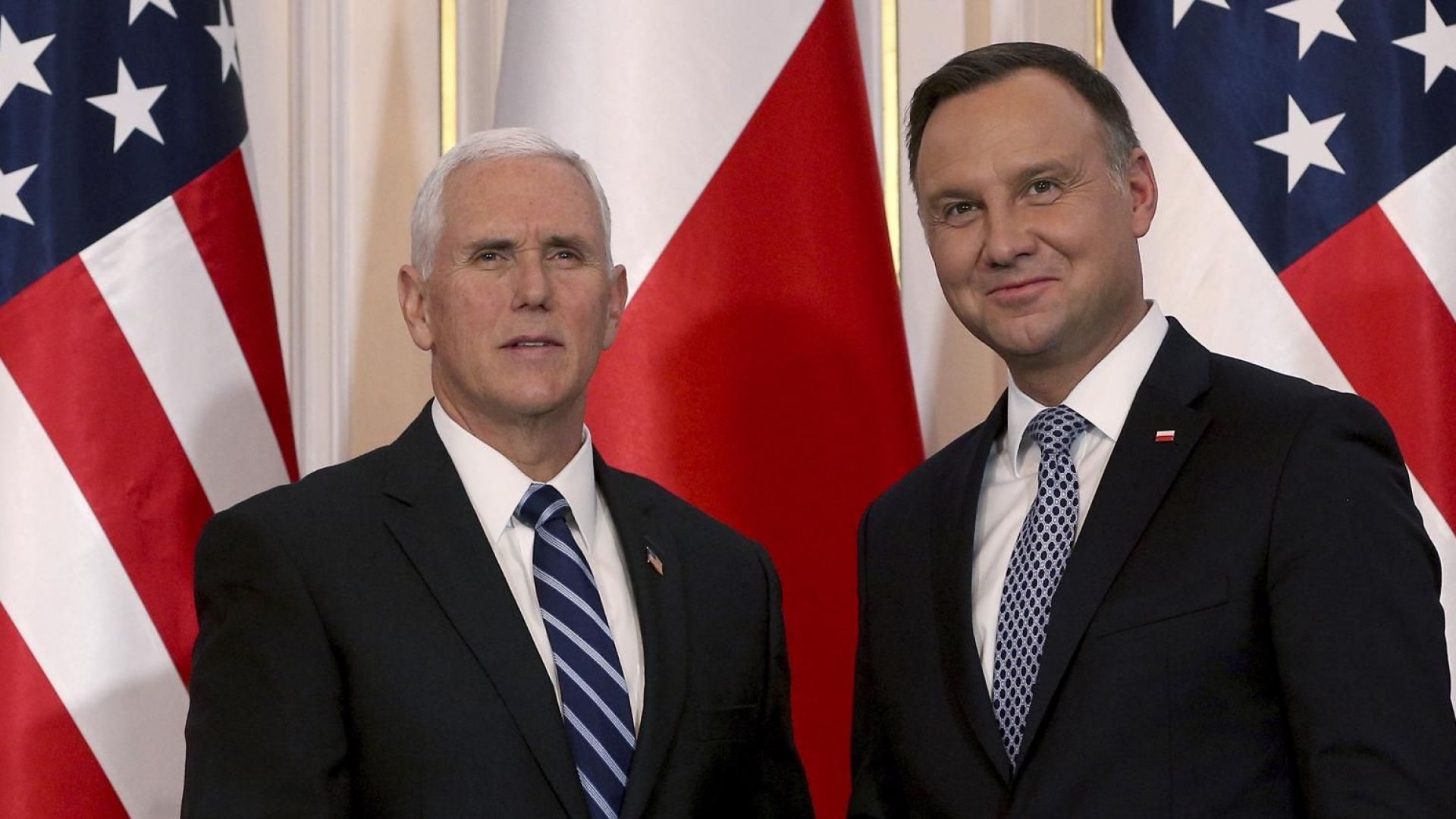 Вицепрезидентът на САЩ Майк Пенс обвини днес Русия че се