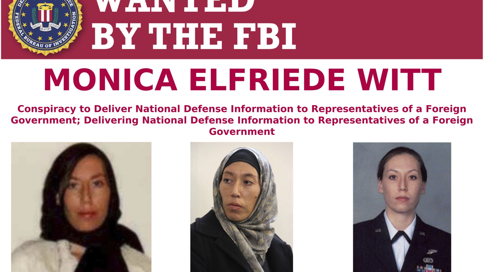 Бивша агентка на контраразузнаването на американските военновъздушни сили избягала в