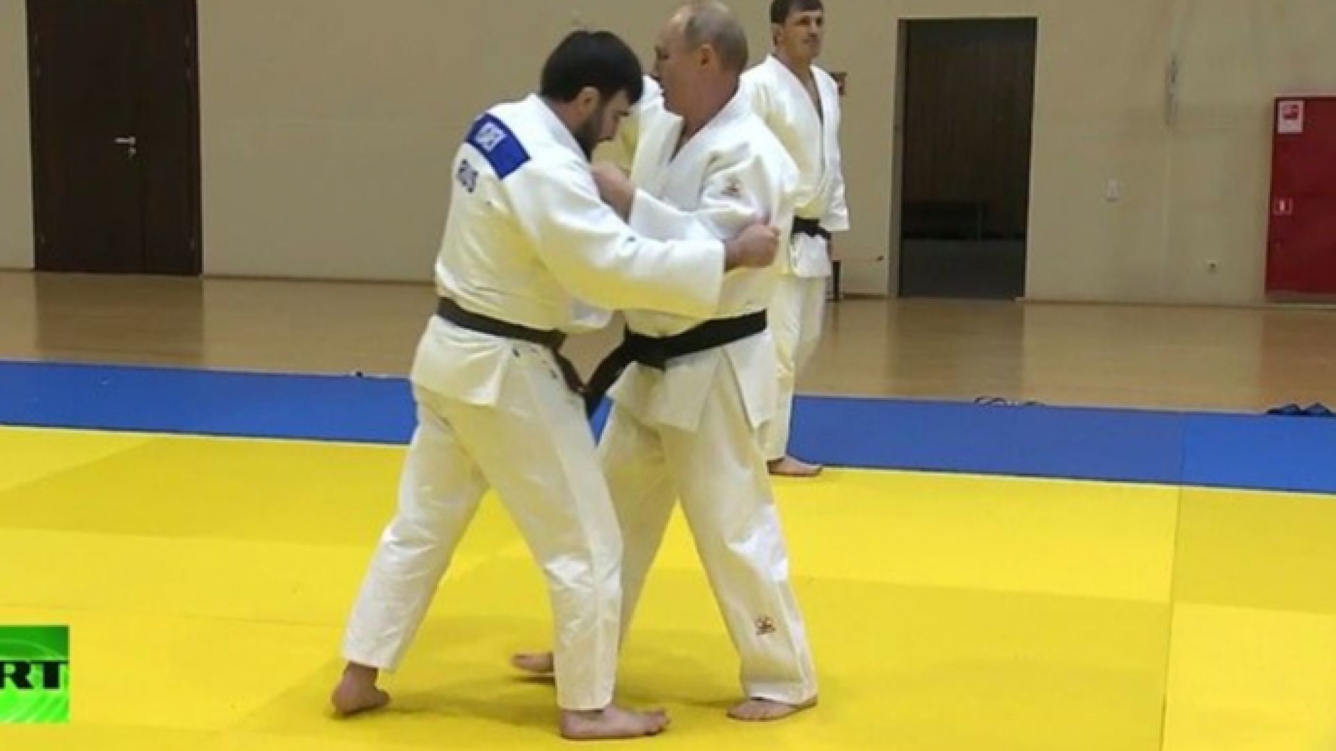 Руският президент Владимир Путин се контузи по време на тренировка