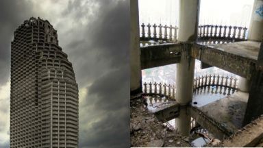Така изглежда най-големият изоставен небостъргач в света
