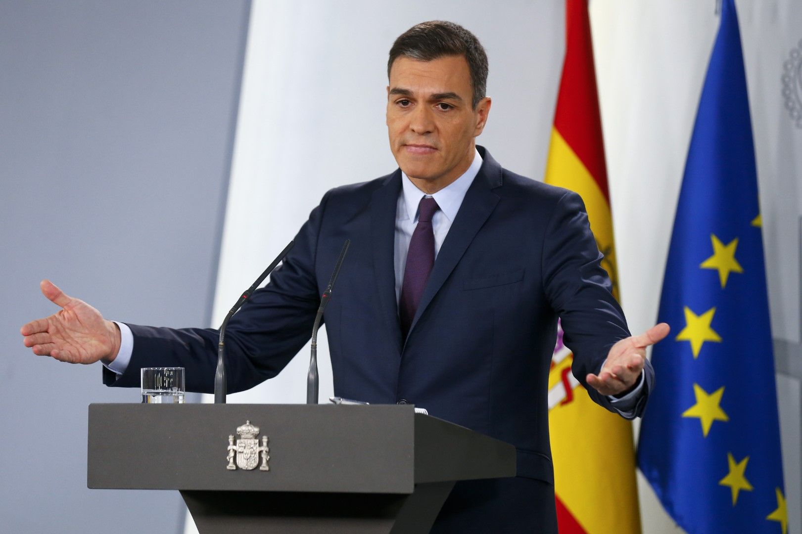 Премиерът на Испания Санчес обяви датата на предсрочните избори в страната