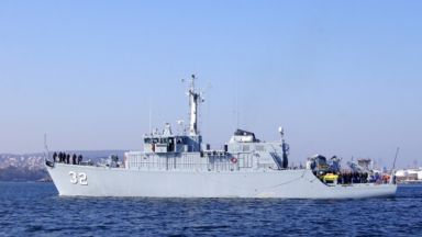 Минният ловец "Цибър" отплава за "Посейдон-2019" на НАТО