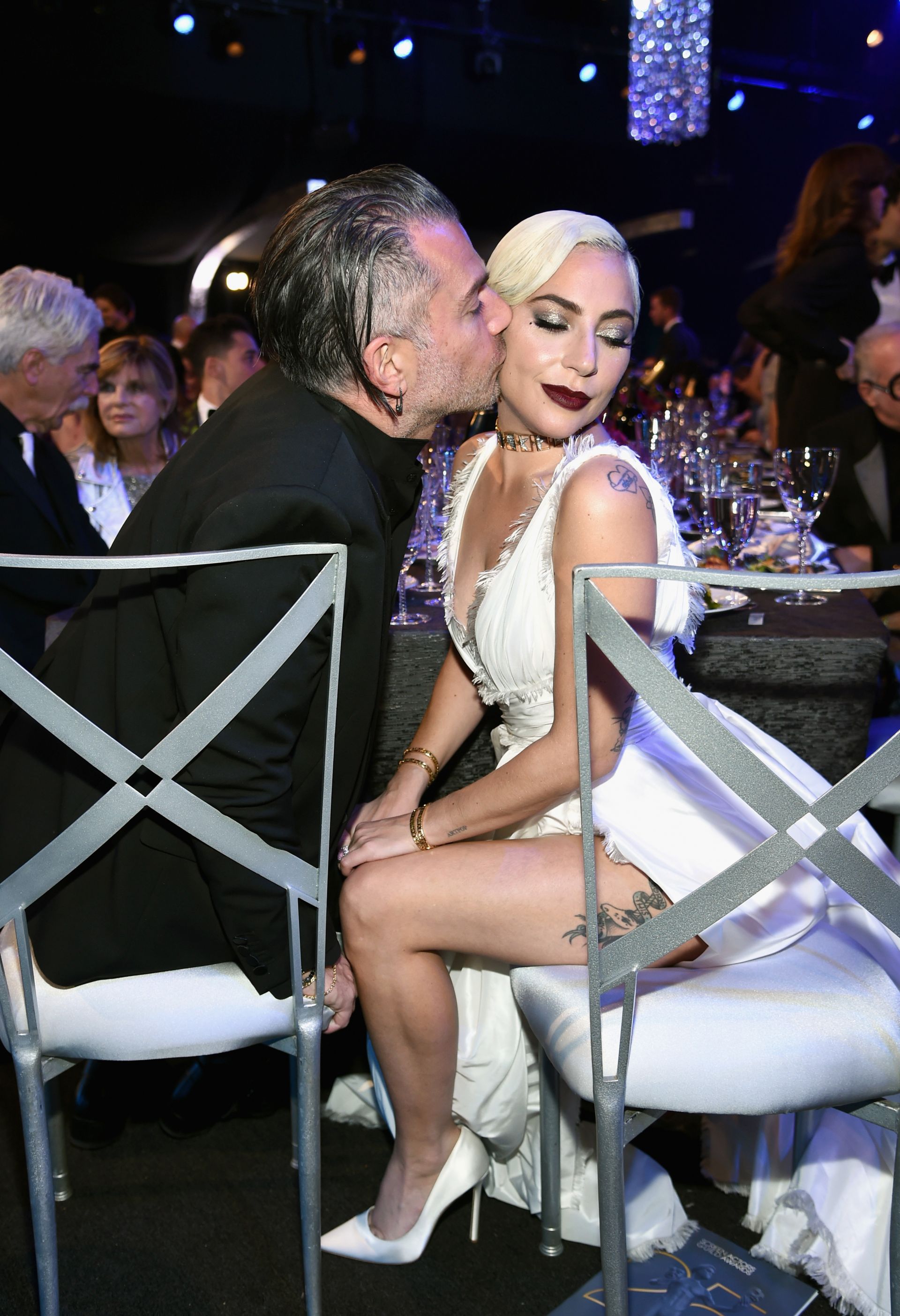 Лейди Гага с бившия си годеник Кристиан Карино