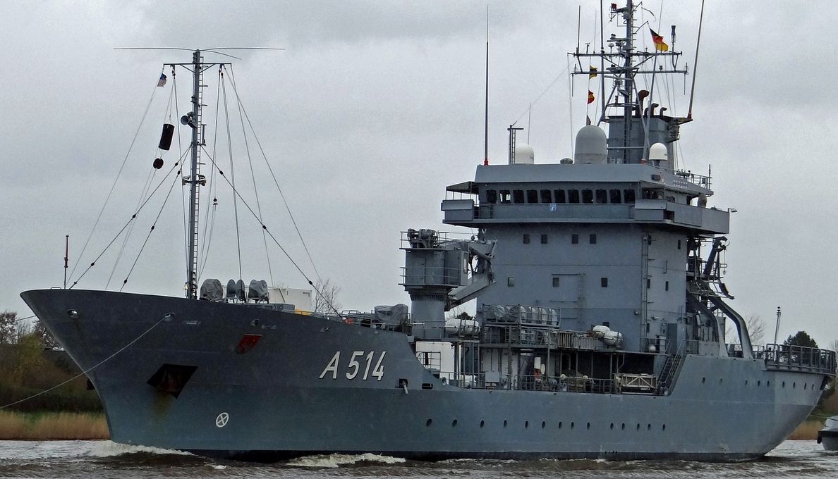 Корабът на германските ВМС -  FGS WERRA