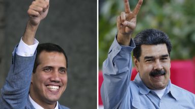 Схватката между Гуаидо и Мадуро продължава с концертен дуел