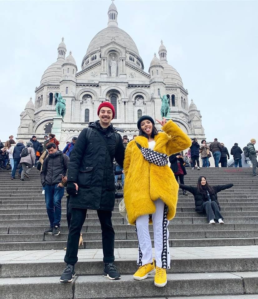 Дара с новия си приятел в Париж