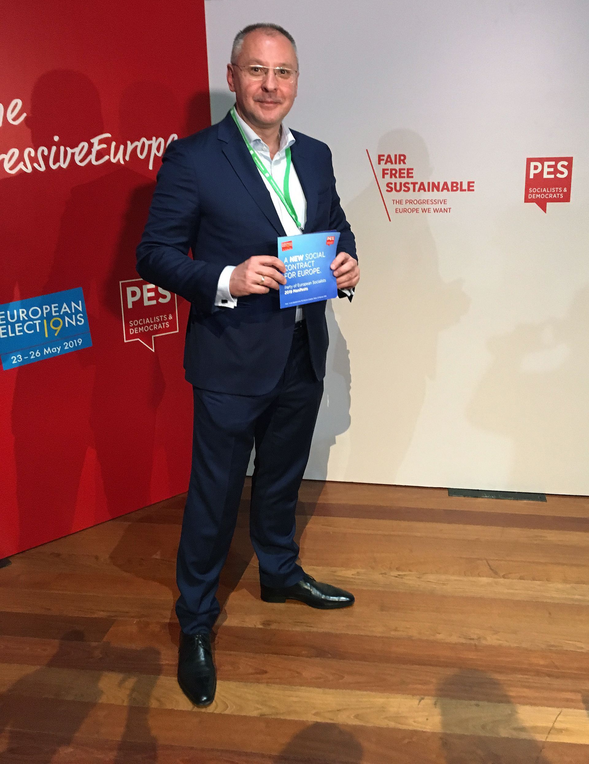 Лидерът на ПЕС Сергей Станишев очаква добро представяне на евроизборите