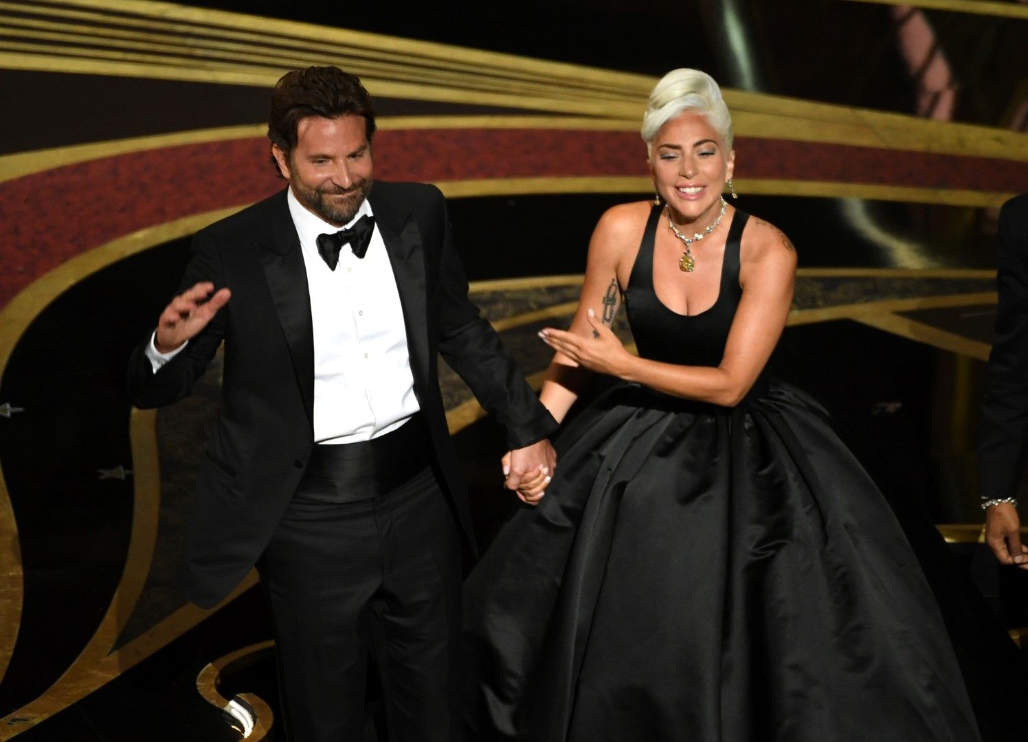 Брадли Купър и Лейди Гага на "Оскар"-ите 2019 г.