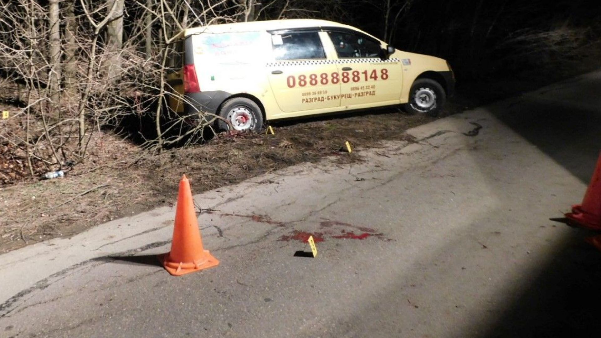 Таксиметров шофьор е намерен убит на пътя между Разград и