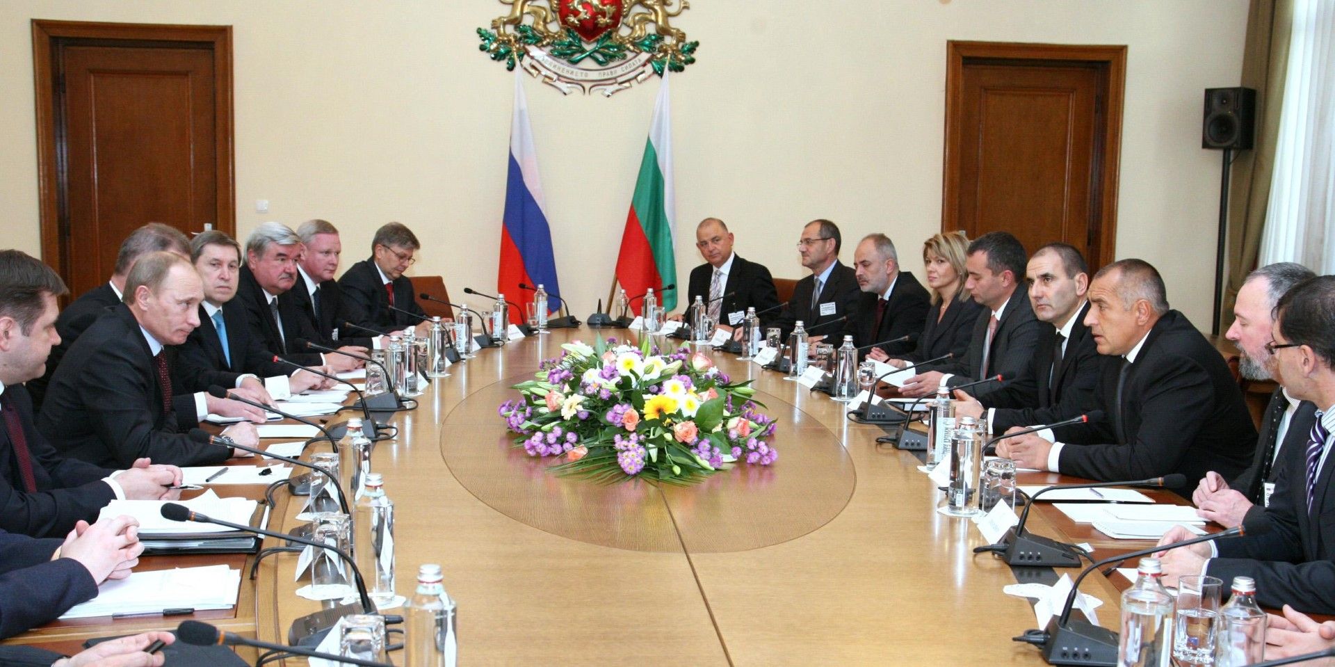 Заседание на правителствените делегации на Русия и България, 13 ноември 2010 г.ф
