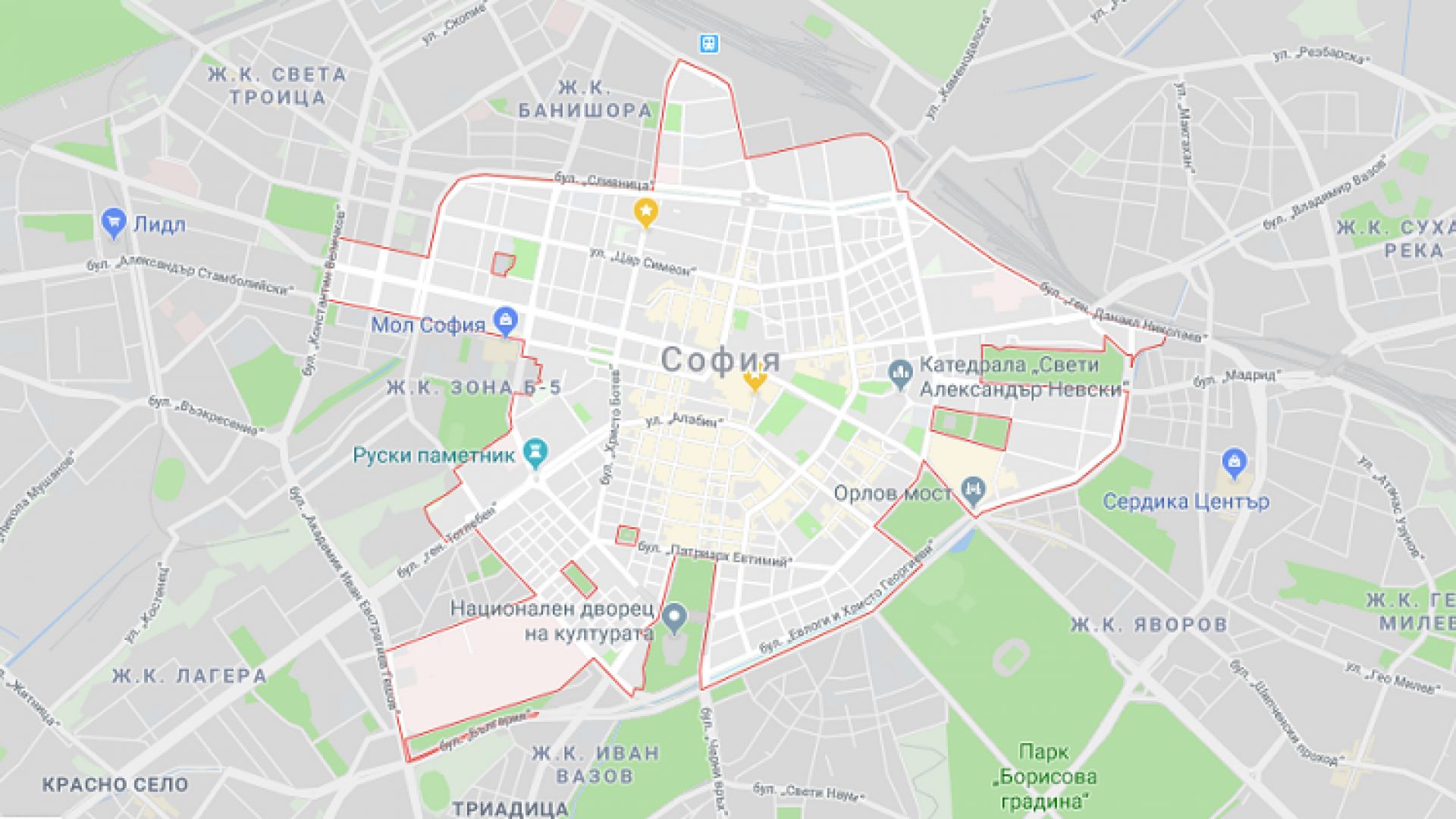Авария остави без парно и топла вода част от центъра на София 