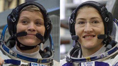 За пръв път НАСА праща две жени заедно в открития космос