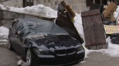 Дърво рухна и затисна автомобили на паркинг в Пампорово но