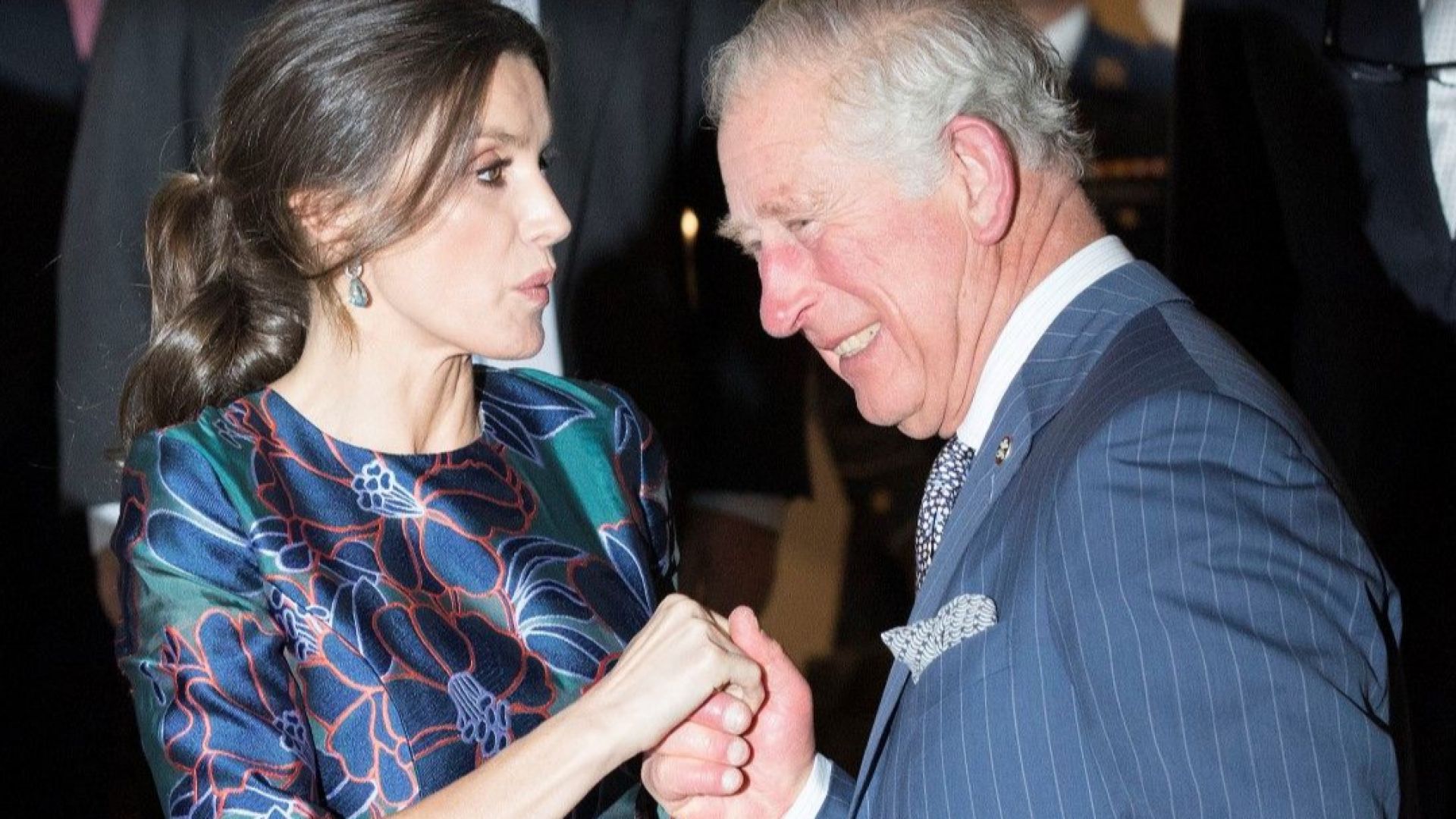 Кралица Летисия очарова принц Чарлз в Лондон