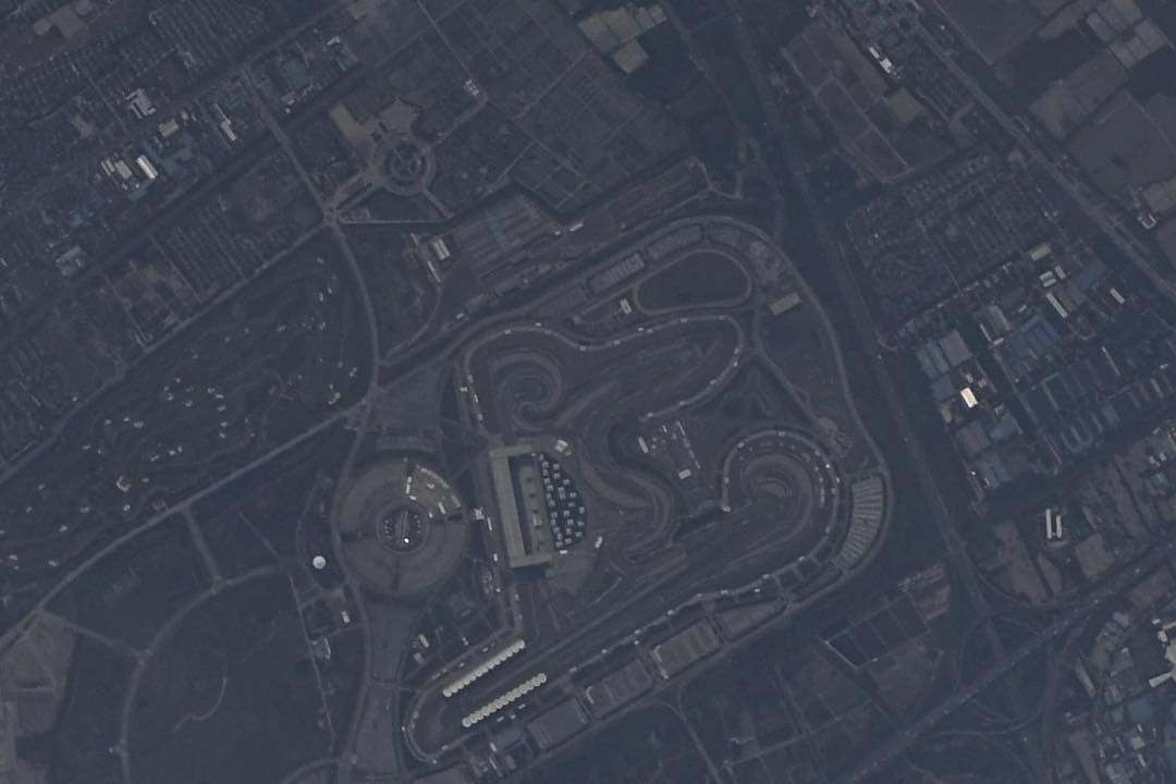Пистата край Шанхай, Китай