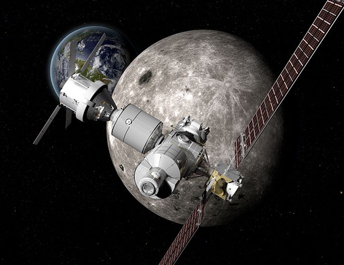 "Гейтуей" ще бъде първата космическа станция в орбита около различен от Земята обект