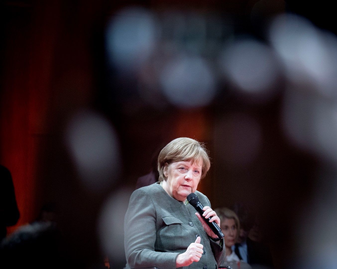 Ангела Меркел произнесе реч пред форума "Глобални решения" в Берлин
