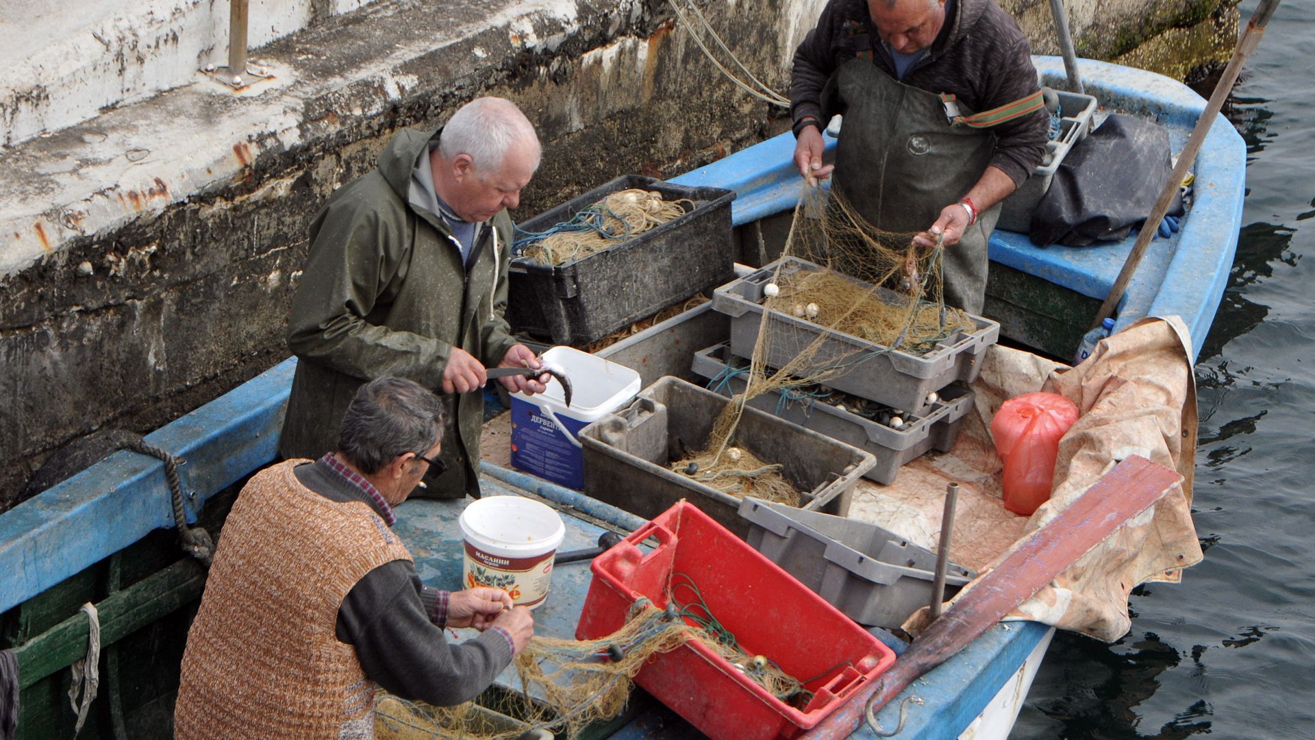 По около половин тон улов на ден имат рибарите от