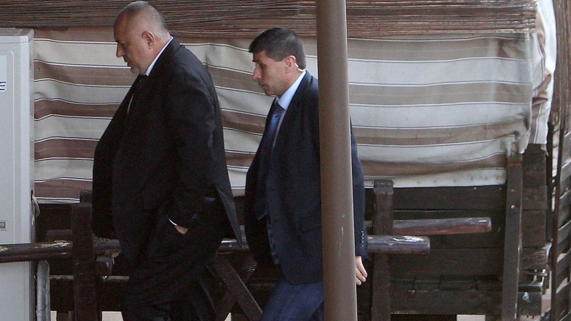 Премиерът и лидер на ГЕРБ Бойко Борисов и заместникът му