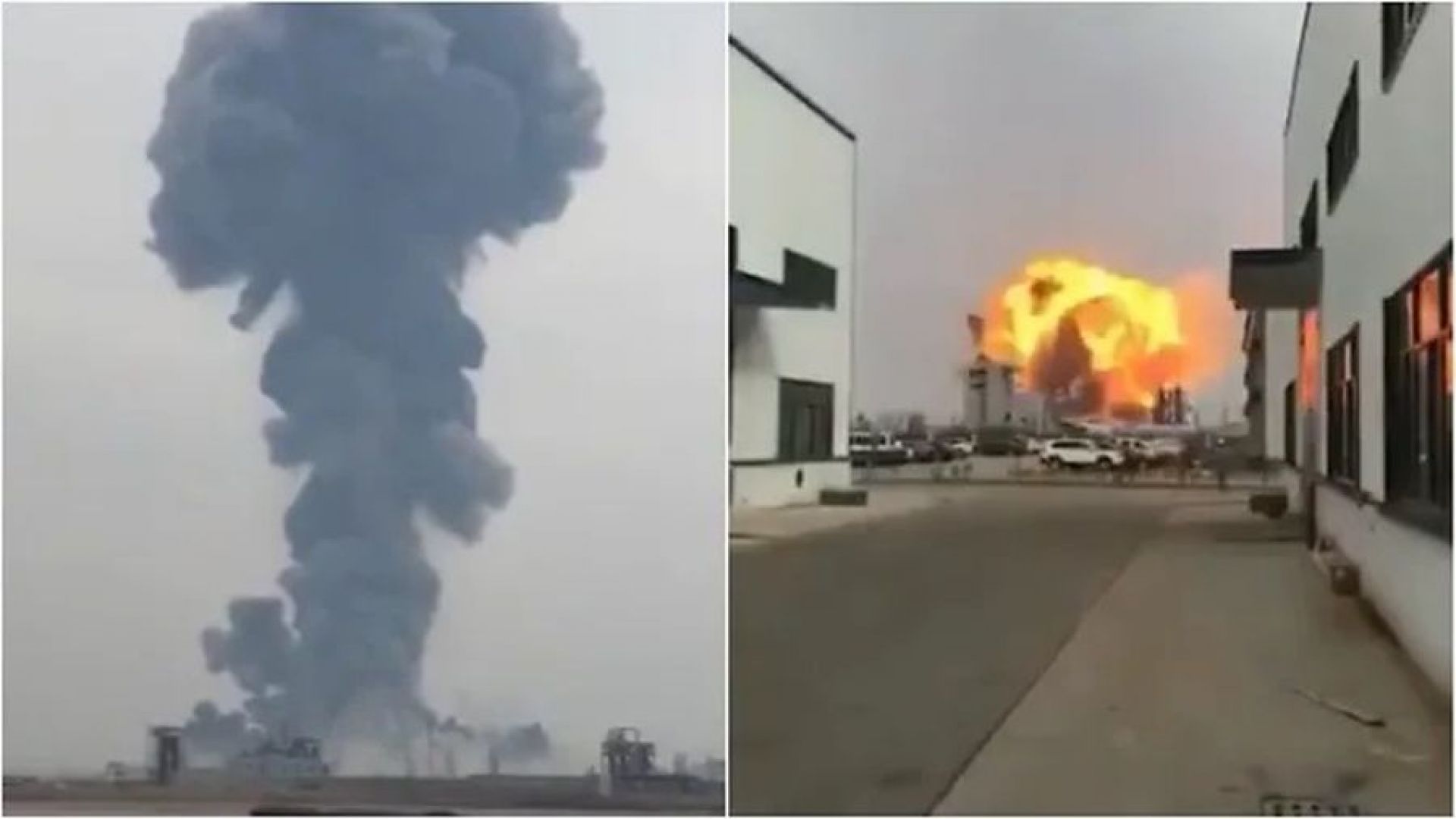 Огромен взрив в химически завод в Китай предизвика трус (видео)