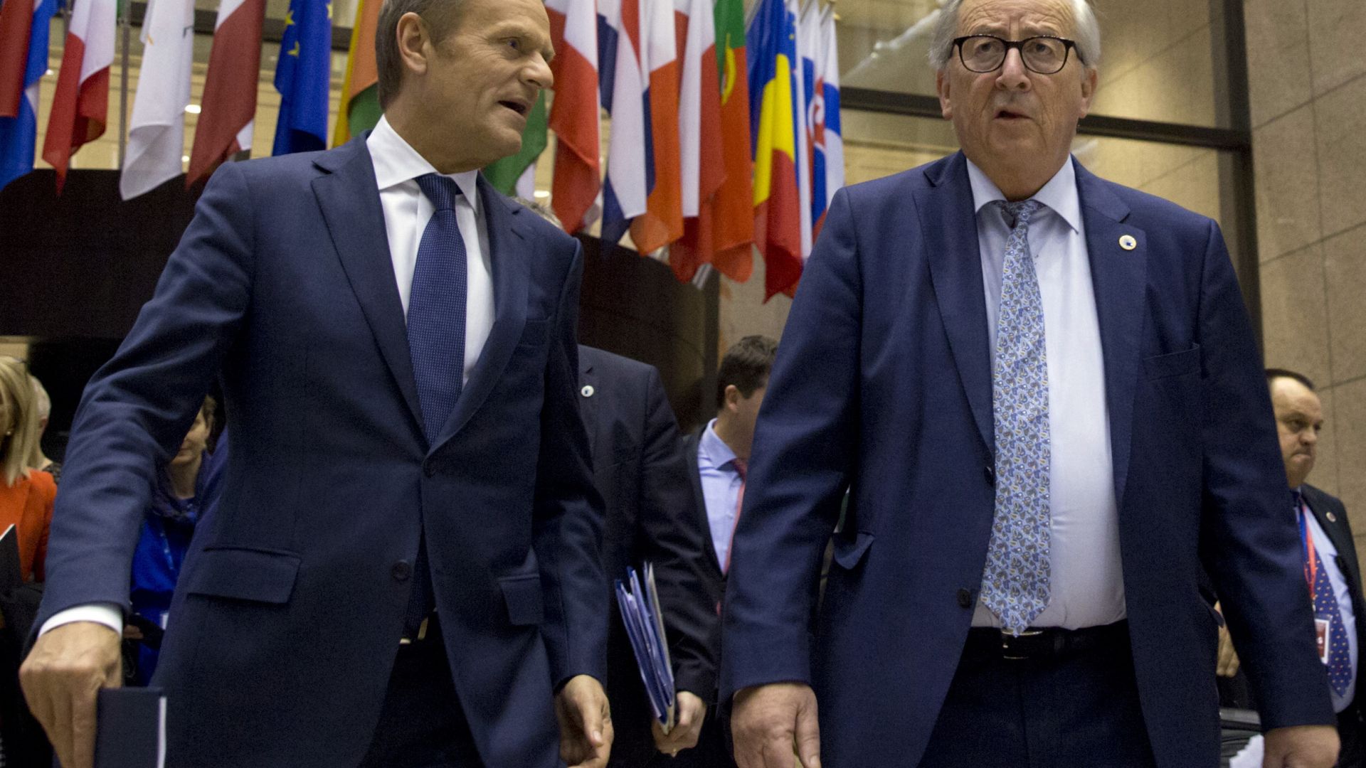 Председателю Туск казахте преди известно време че има запазено място