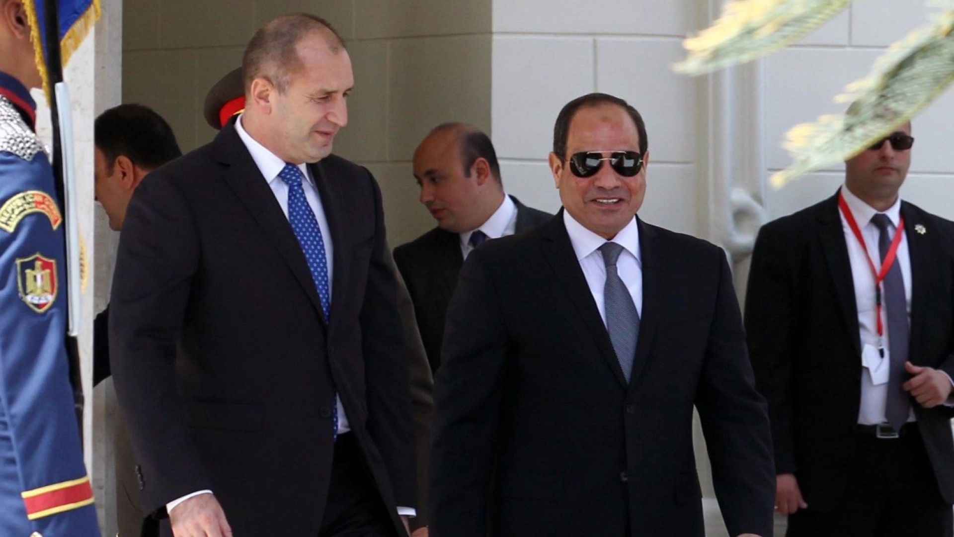 Румен Радев в Египет: Ние сме съюзници в борбата срещу тероризма