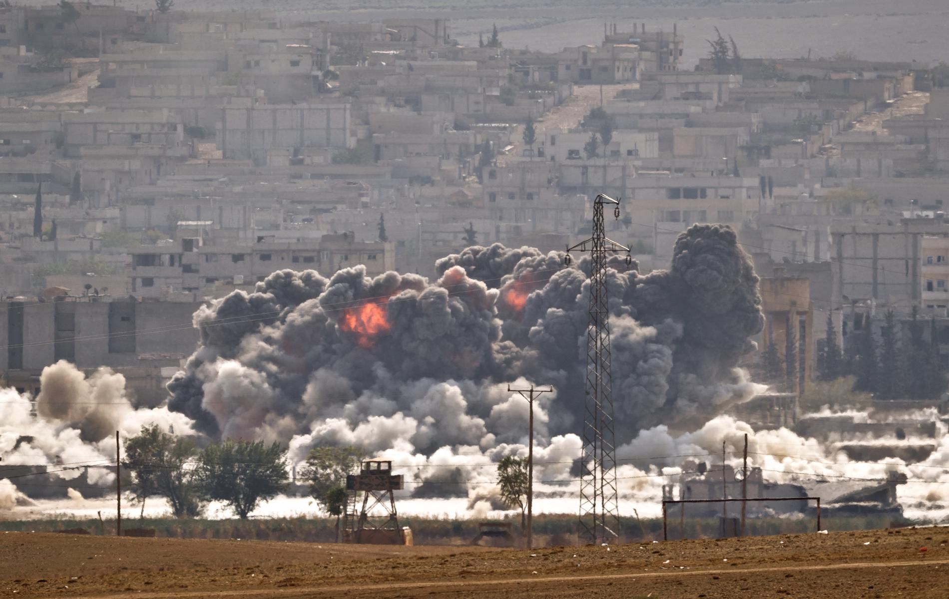 Сирийските военни съобщиха, че "израелският враг" е нанесъл удара от въздушното пространство на Северна Галилея (снимка архив)