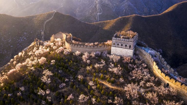 Пролет на Великата китайска стена (галерия)