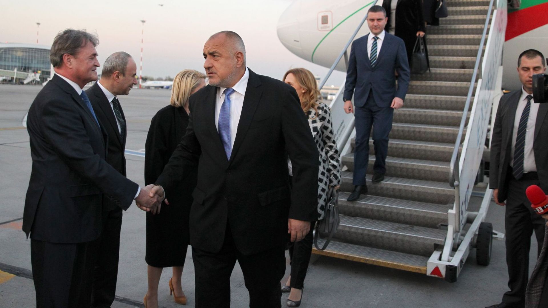 Министър-председателят Бойко Борисов и ръководената от него българска делегация пристигнаха