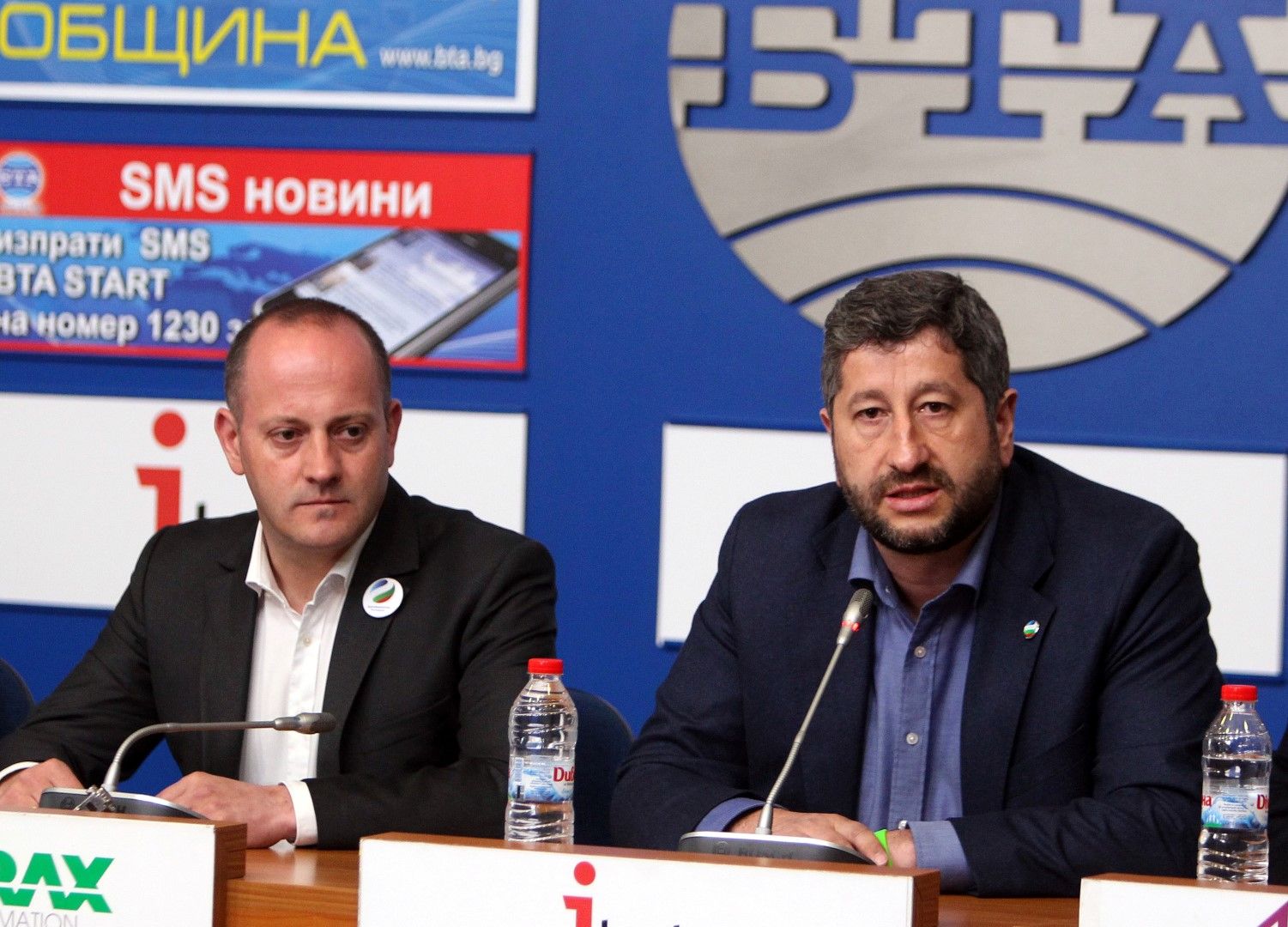 Радан Кънев и Христо Иванов дадоха съвместна пресконференция
