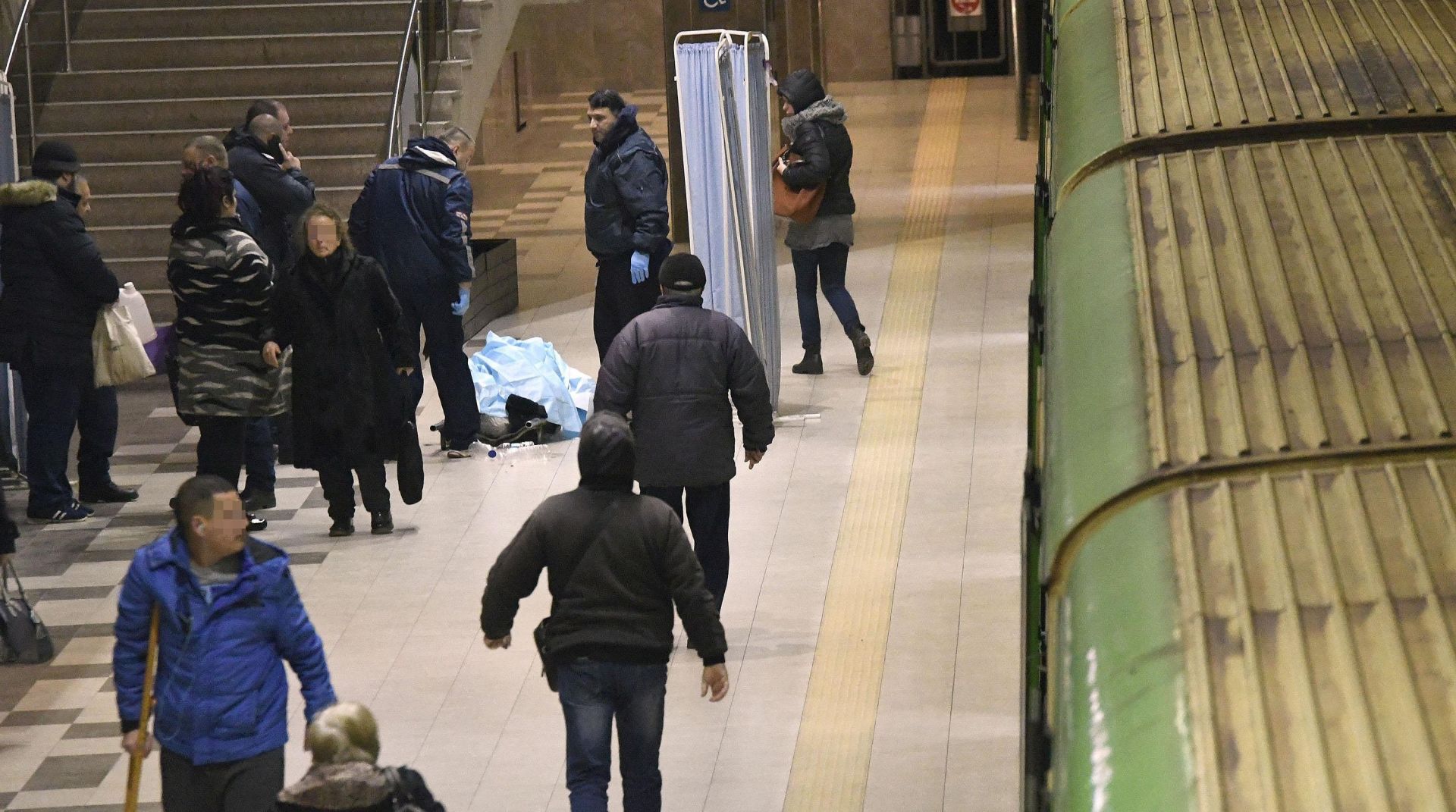 11 декември 2018 г. - Мъж почина на метростанция "Сердика"