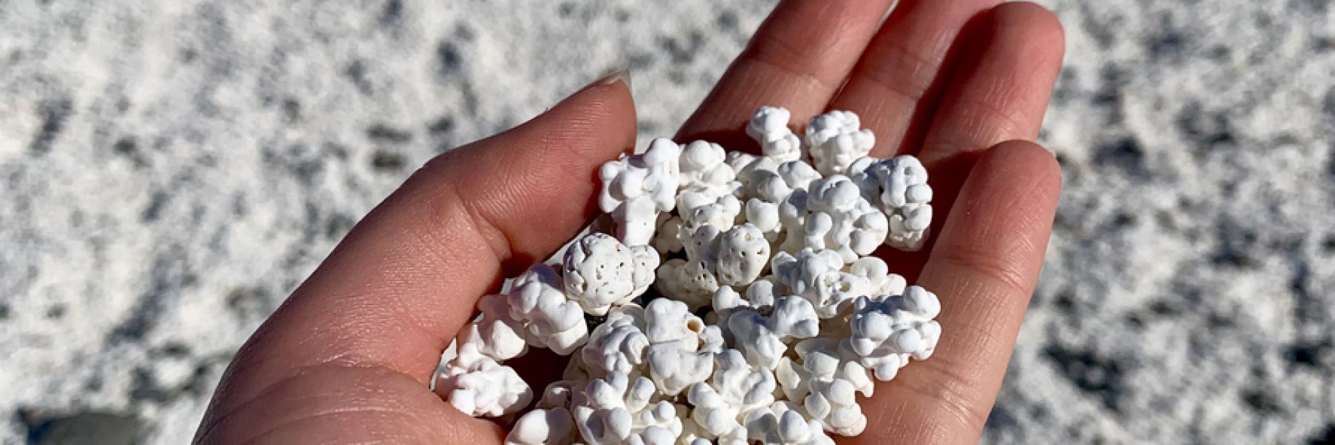 Плаж, покрит с пуканки, става жертва на туристите