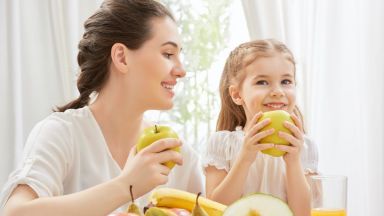 Много родители не знаят как да хранят здравословно децата