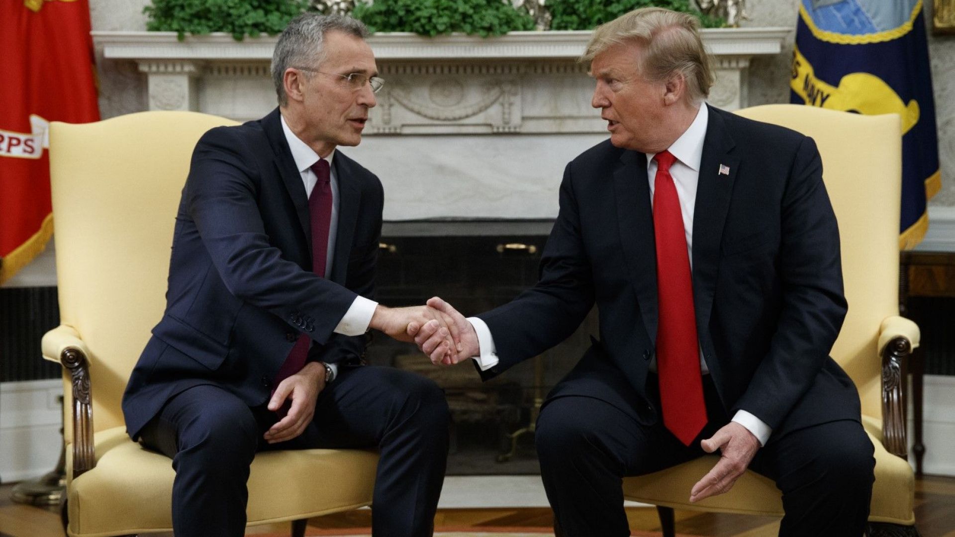 Президентът Доналд Тръмп спомена за семейната си история на срещата