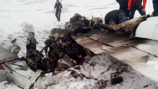 Поради лошото време на мястото на катастрофата останките на самолета още не са прибрани, заяви Зоран Илиевски
